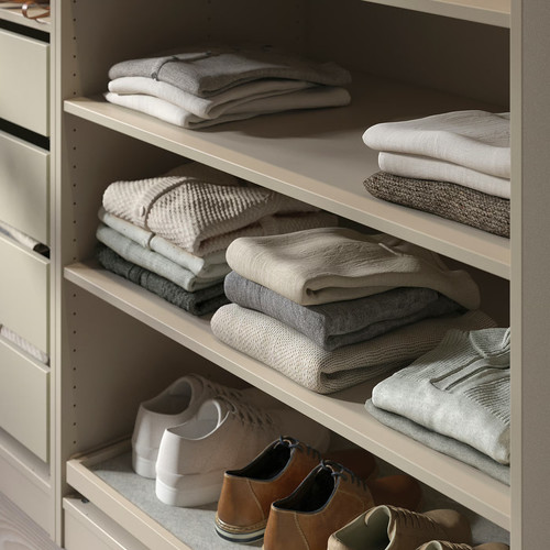 KOMPLEMENT Shelf, beige, 100x58 cm