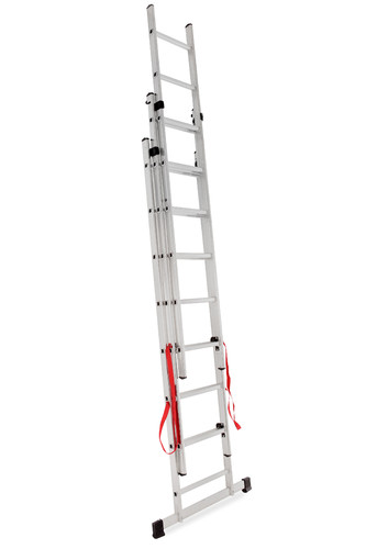 AW Aluminium Ladder Basic 3x8 Steps 150kg