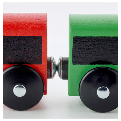 LILLABO 20-piece basic train set, multicolour
