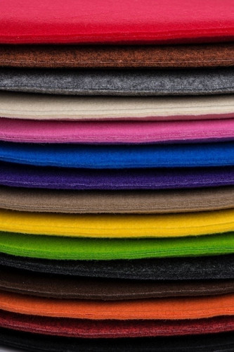 Felt Chair Cushion, black