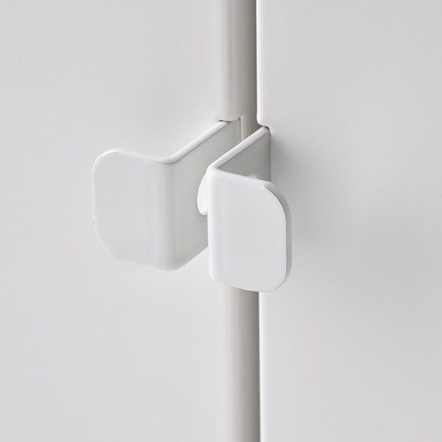 JOSTEIN Door/side units/back, in/outdoor white, 80x42x82 cm