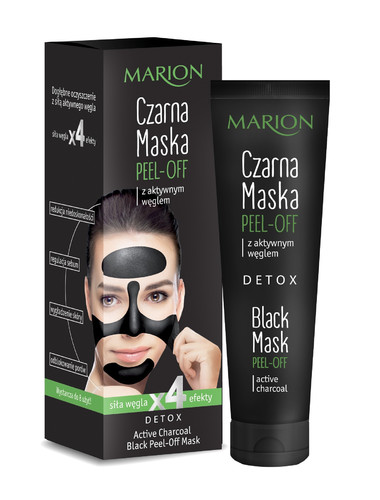 Marion Detox Active Coal Black Mask peel off 25g