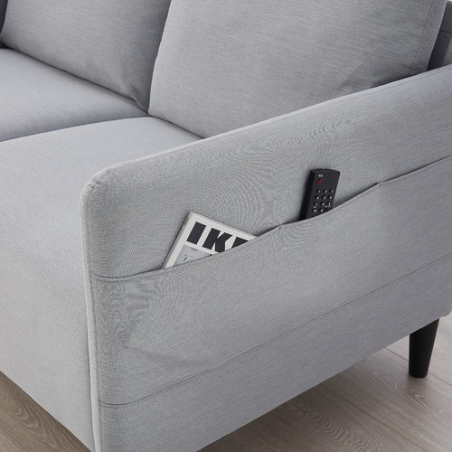 ANGERSBY 2-seat sofa, Knisa light grey
