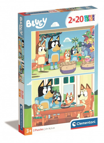 Clementoni Children's Puzzle Bluey 2x20 3+