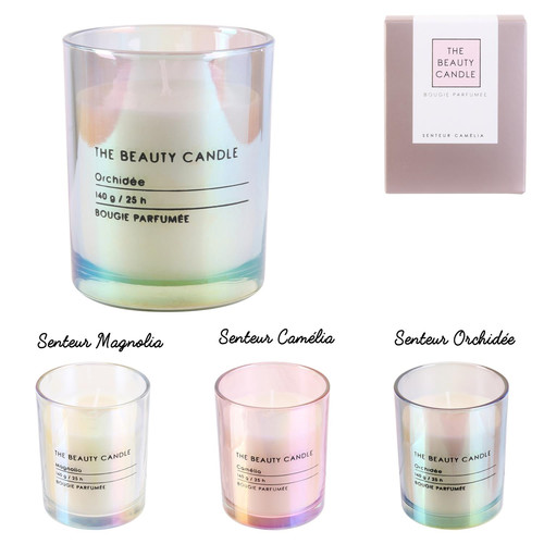 Scented Candle in Glass The Beauty Candle Magnolia