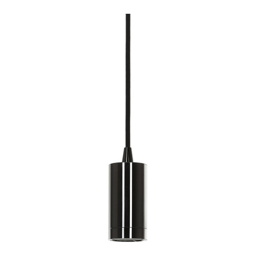 Pendant Lamp Moderna 1 x 60W E27, shiny black