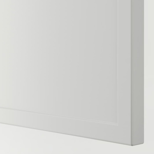 ASPUDDEN Decorative cover panel, light grey, 62x80 cm