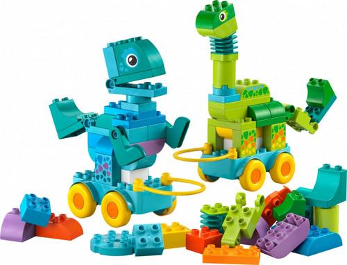 LEGO DUPLO 3in1 Dinosaurs on Wheels 2+