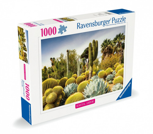 Ravensburger Jigsaw Puzzle 1000pcs Garden of Hunington desert USA 14+