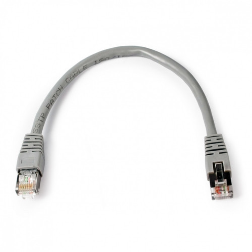 Gembird Patch Cord RJ45 Cat6A S/FTP LSHZ 0.25m, grey