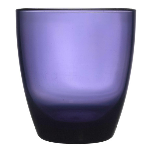 Plastic Juice Glass 290ml, purple
