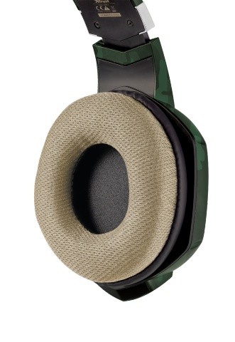 Trust GXT 322 Gaming Headset, green camouflage