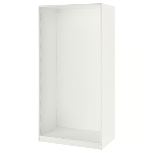 PAX Wardrobe frame, white, 100x58x201 cm