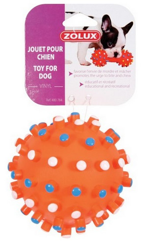 Zolux Vinyl Dog Toy Ball 10cm