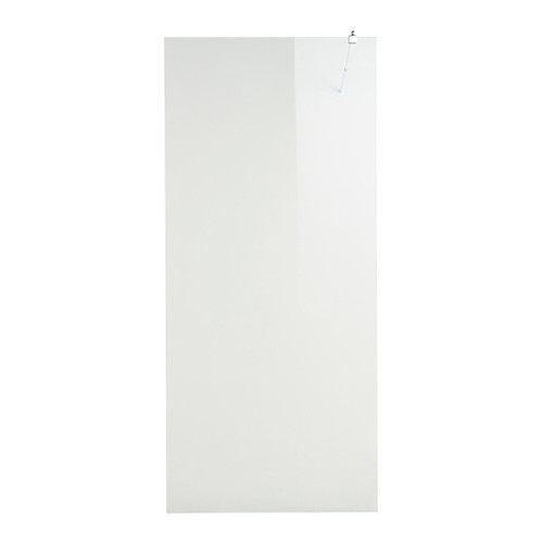 Cooke & Lewis Shower Walk-in Panel 120cm, chrome/transparent