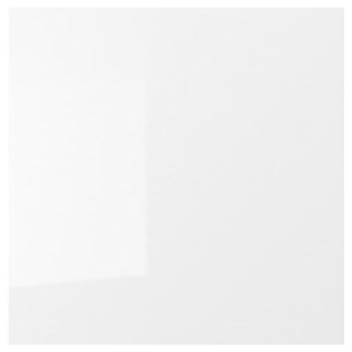 RINGHULT Door, high-gloss white, 60x60 cm