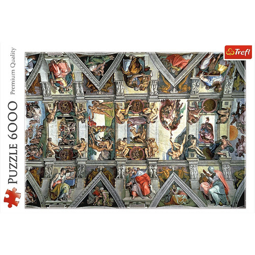 Trefl Jigsaw Puzzle Sistine Chapel Ceiling 6000pcs 16+
