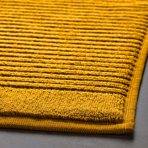 ALSTERN Bath mat, golden-yellow, 50x80 cm