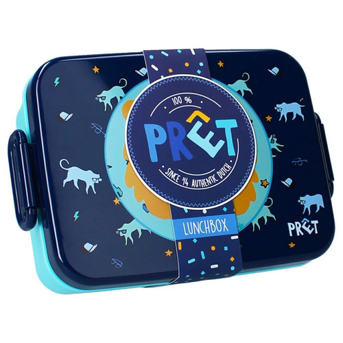 PRET Lunch Box Tiger Navy