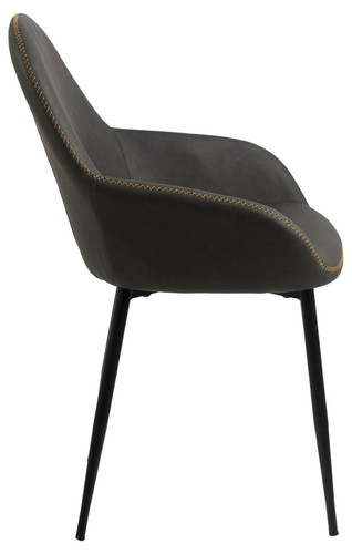 Dining Chair Candis Dove Grey PU