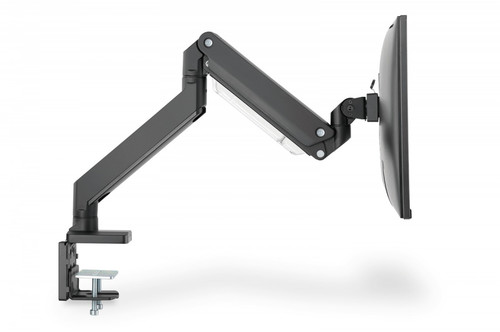DIGITUS Universal Single Monitor Mount with Gas Spring and Clamp Mount DA-90426