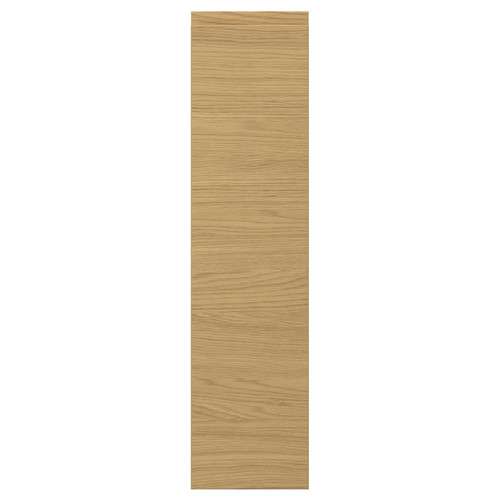 VOXTORP Door, oak effect, 20x80 cm