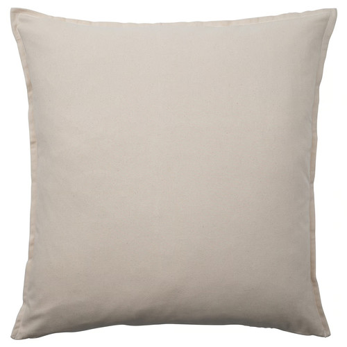 GURLI Cushion cover, unbleached, 65x65 cm