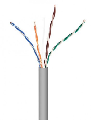Gembird UTPCable, cat. 5E, AWG 24 CCA, 1000 ft, grey