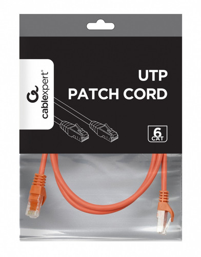 Gembird Patch Cord Cat.6 UTP 2m red