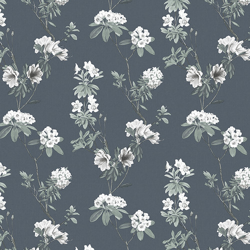 GoodHome Vinyl Wallpaper on Fleece Rubin, grey