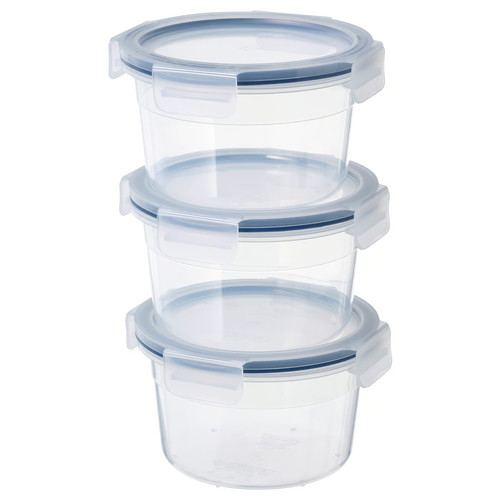 IKEA 365+ Food container with lid, 750 ml, 3 pack