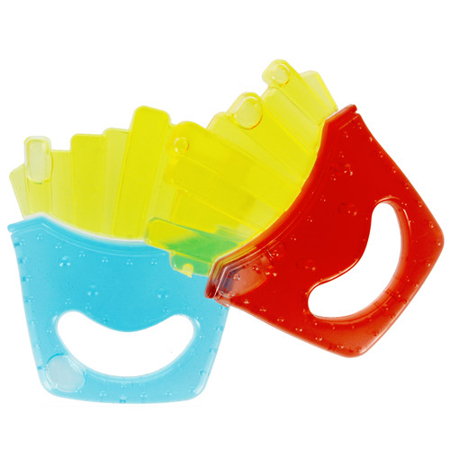 Bam Bam Teether French Fries 1pc, random colours, 3m+