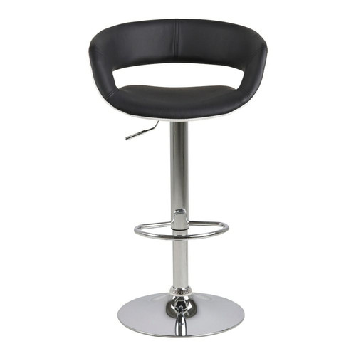 Bar Stool Grace, black/white