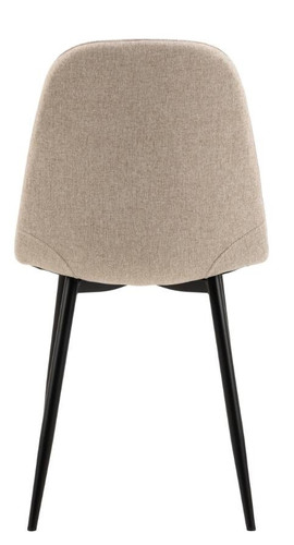 Dining Chair Celia, Beige/Black