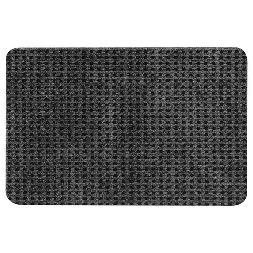 FRIKTION Door mat, grey, 38x58 cm