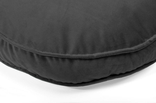 Decorative Seat Cushion 50cm, black