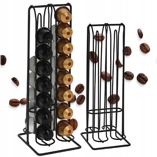 Coffee Pod Holder, metal, black