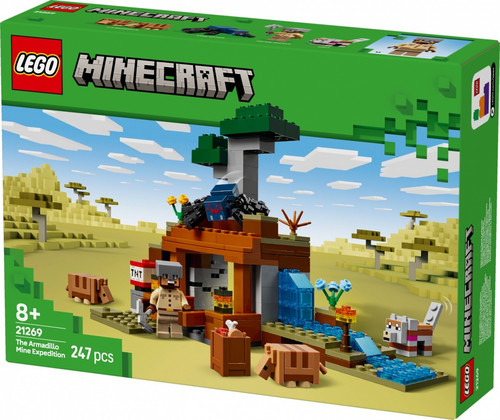 LEGO Minecraft The Armadillo Mine Expedition 8+