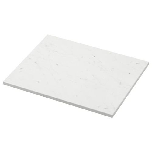TOLKEN Countertop, marble effect, 62x49 cm