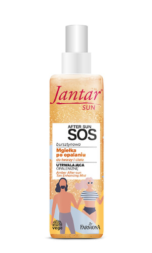 FARMONA Jantar Sun Amber After-Sun Tan-Enhancing Mist Vegan 200ml