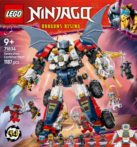 LEGO Ninjago Zane's Ultra Combiner Mech 9+