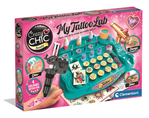 Clementoni Crazy Chic My Tattoo Lab 6+