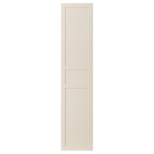 FLISBERGET Door, light beige, 50x229 cm