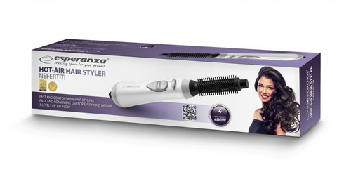Hair Curler Nefretiti, white