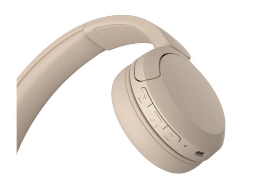 Sony Headphones WH-CH520, creamy