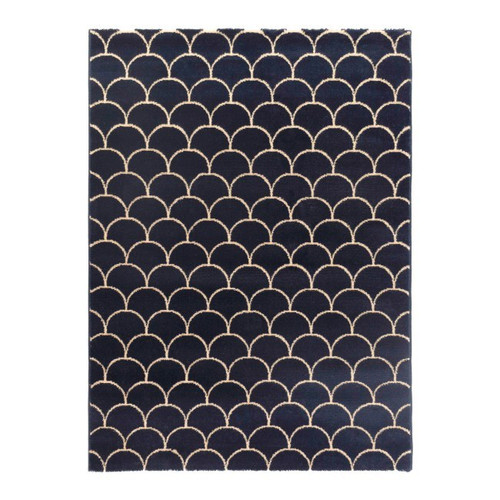 Rug Yasmine 150 x 200 cm, dark blue