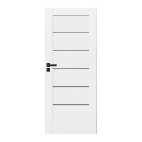 Non-rebated Internal Door Toreno 70, right, chalk white