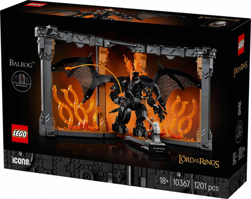 LEGO Icons The Lord of the Rings: Balrog Book Nook 18+