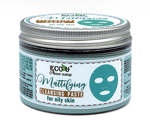 New Anna Ecou Mattifying Cleansing Paste for Oily Skin 150g