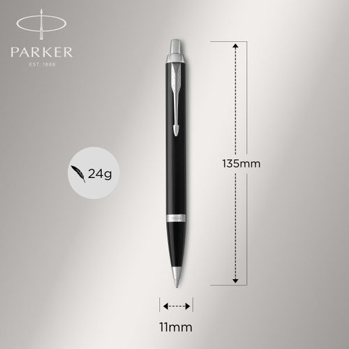 Parker Gift Set IM Black CT - Fountain Pen & Ballpoint Pen